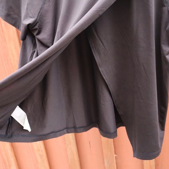 Athleta Black Workout Yoga Gym Open Back T Shirt size Medium Women - Picture 5 of 12